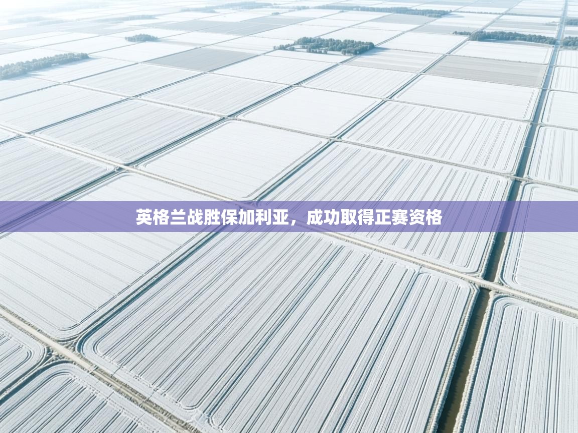 英格兰战胜保加利亚，成功取得正赛资格